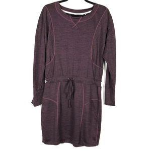Athleta Give It Your All Sweater Dress Purple M